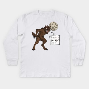 Werewolf Kids Long Sleeve T-Shirt